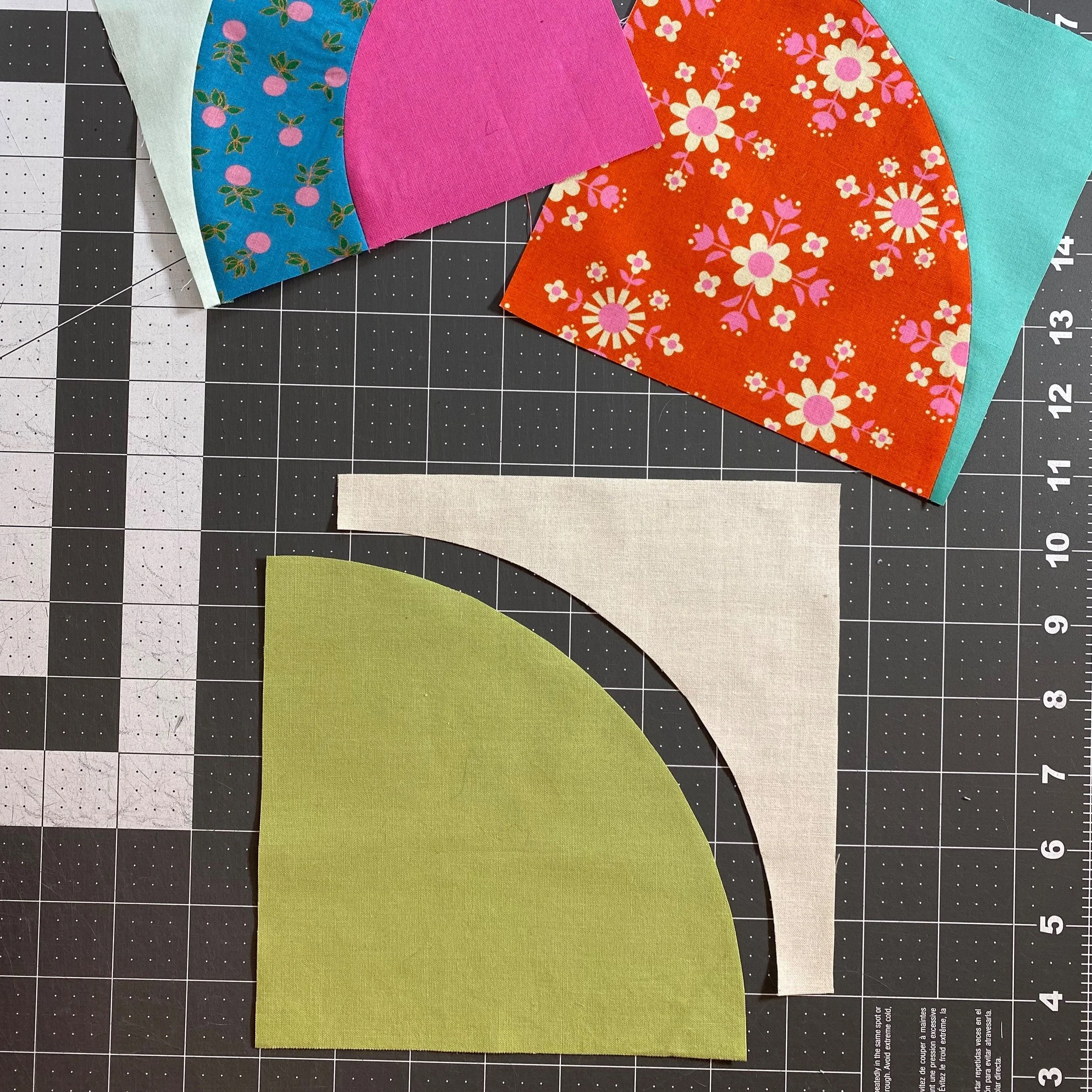 How to Sew a Quarter Circle Quilt Block — Mija Handmade